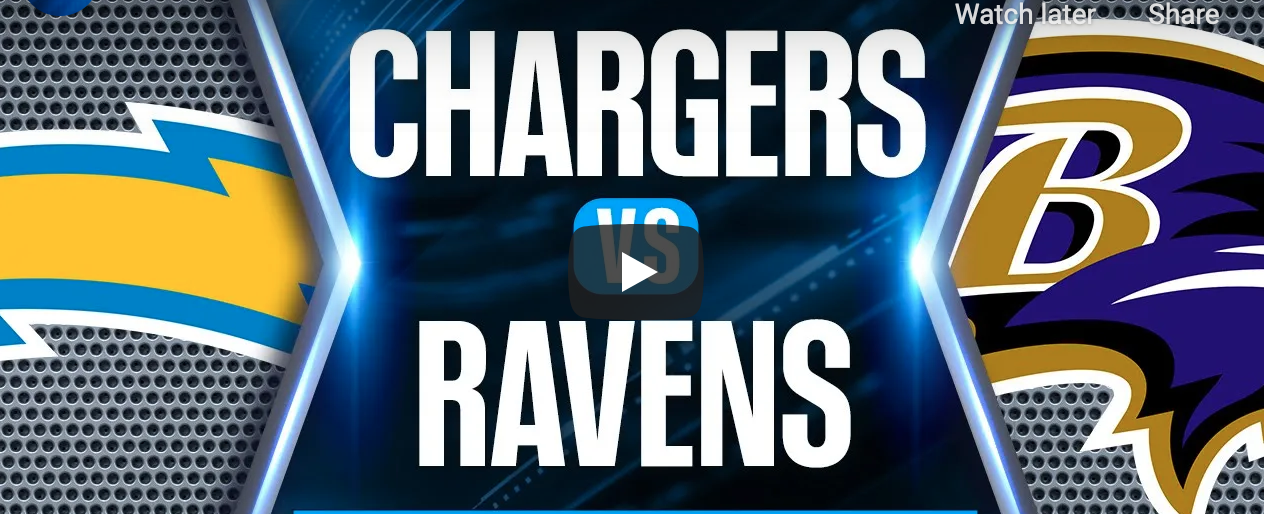 Chargers vs. Ravens Free Picks Video - October 17