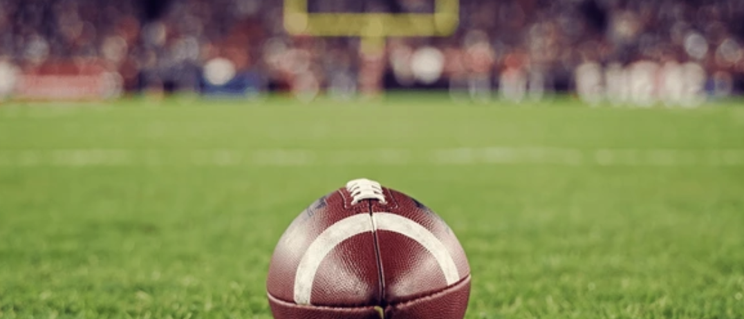 College football on field