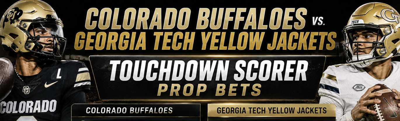 Colorado Buffaloes vs. Georgia Tech Yellow Jackets Touchdown Scorer Prop Bets: Justice Haynes, DeKalon Taylor