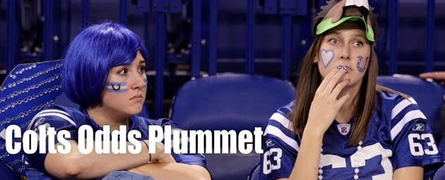 Colts Odds Plummet