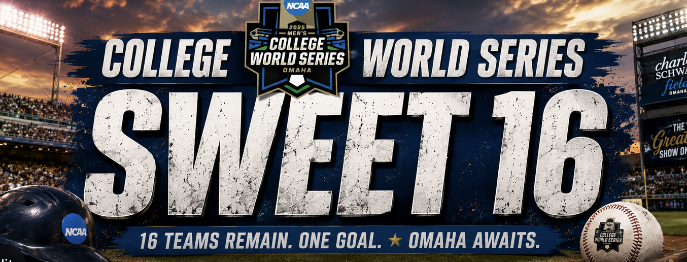 2026 CWS Sweet 16 Betting Odds: North Carolina, Texas, Georgia, Auburn, Mississippi, More