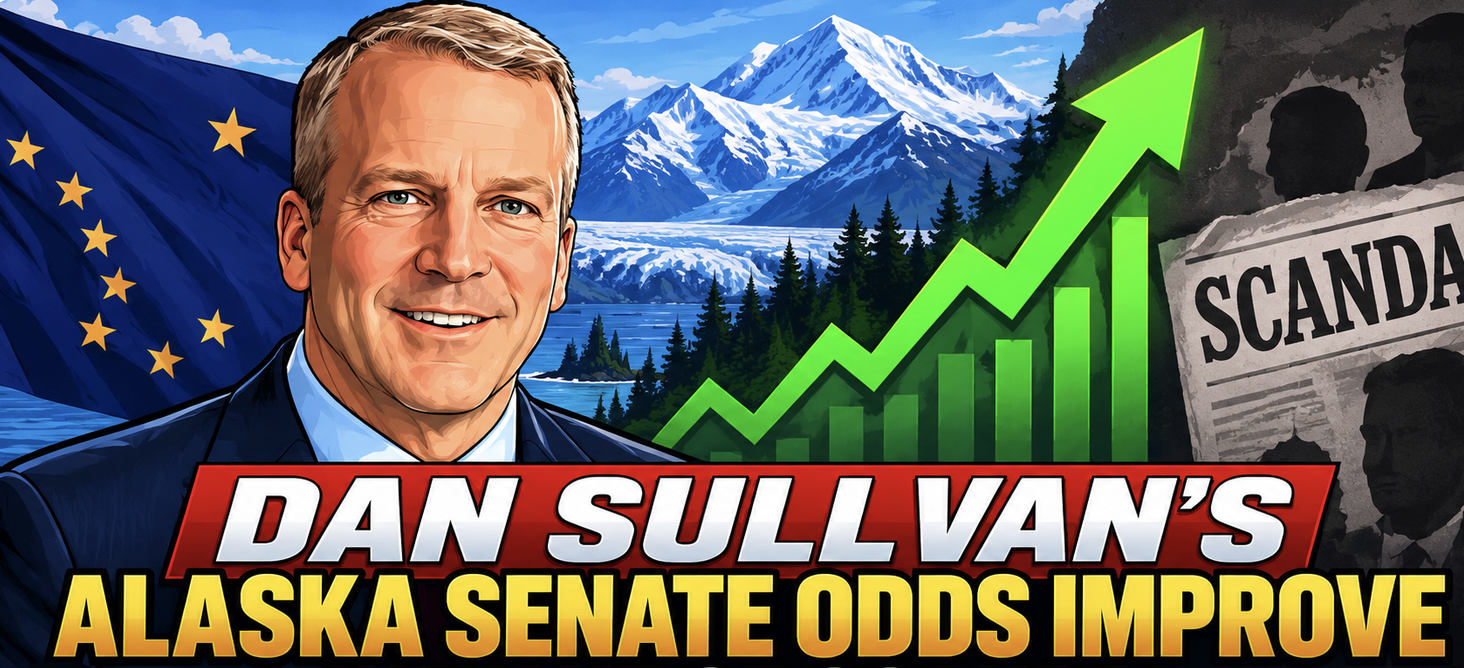 Dan Sullivan Payout Odds to Win Alaska Senate Race Now at +240