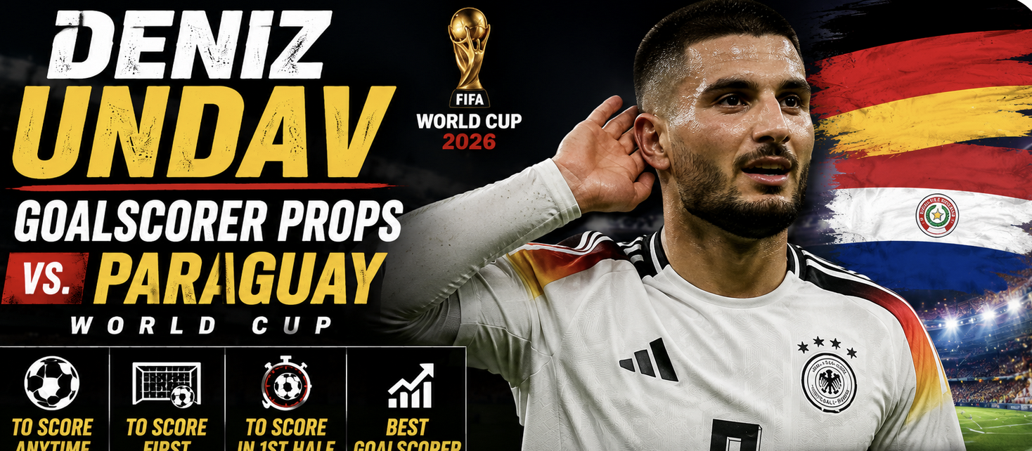 Deniz Undav Goalscorer Payout Odds – Germany vs. Paraguay | World Cup 2026