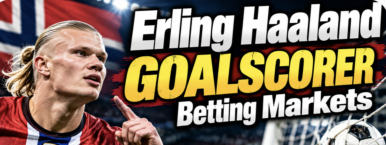 Liverpool v Manchester City Goalscorer Payout Odds: Erling Haaland