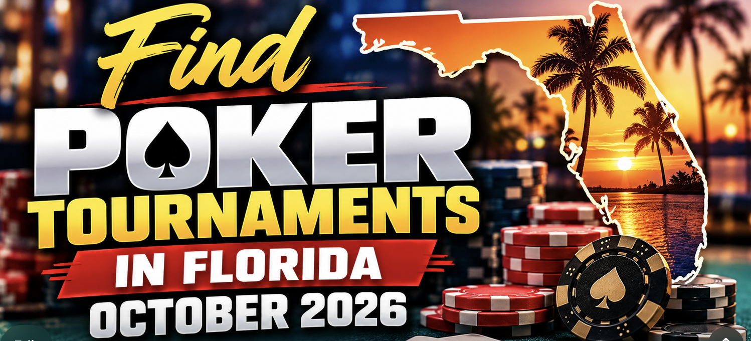 Find Florida Live Poker Tournaments October 2026