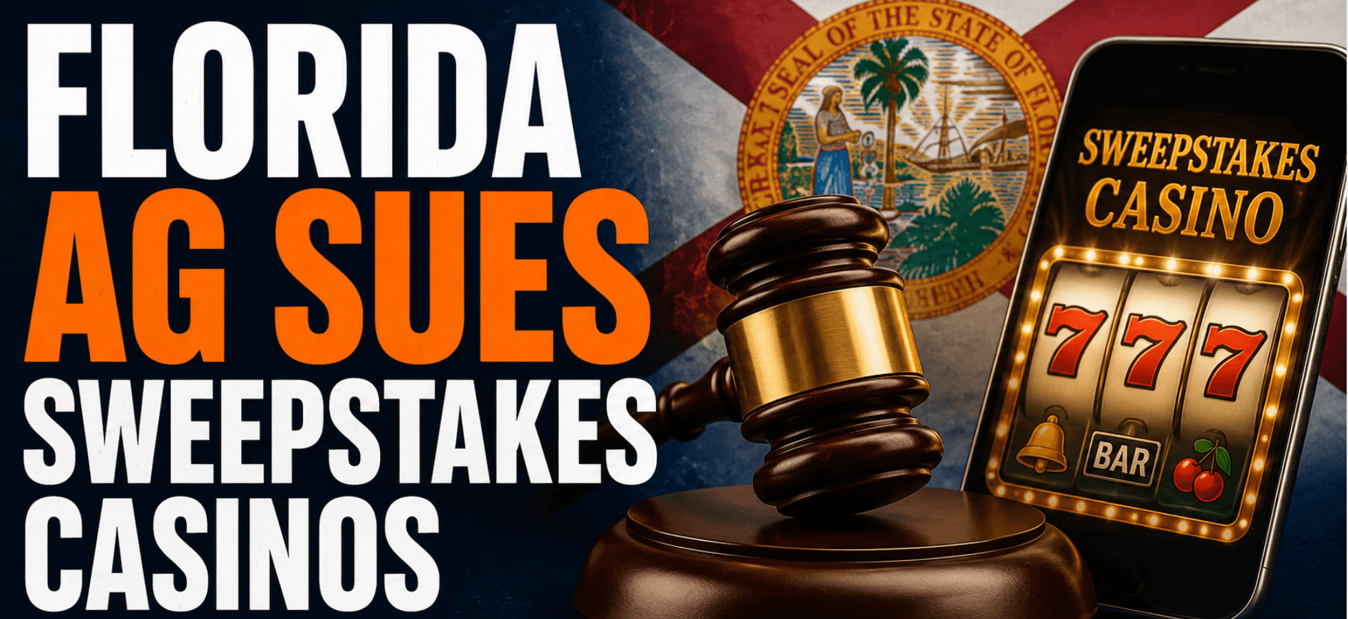 Florida AG Sues Chumba Casino, LuckyLand, Global Poker, Stake Sweepstakes Casinos