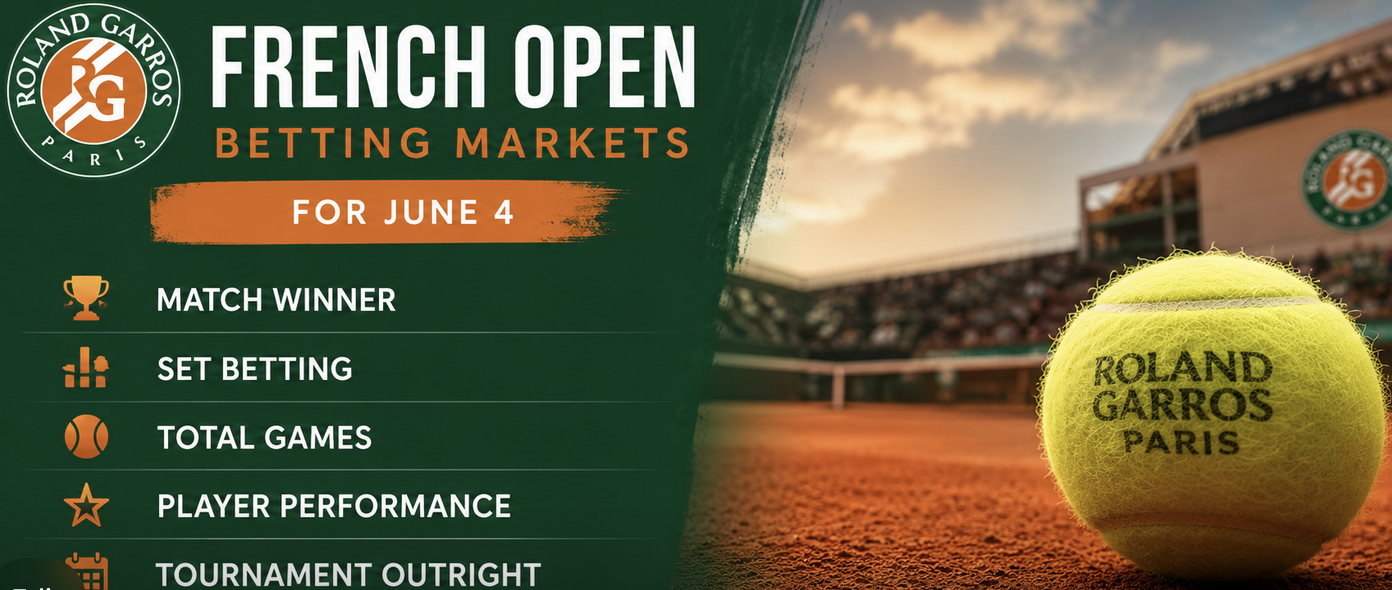 2026 French Open Betting Markets: Marta Kostyuk v Mirra Andreeva 