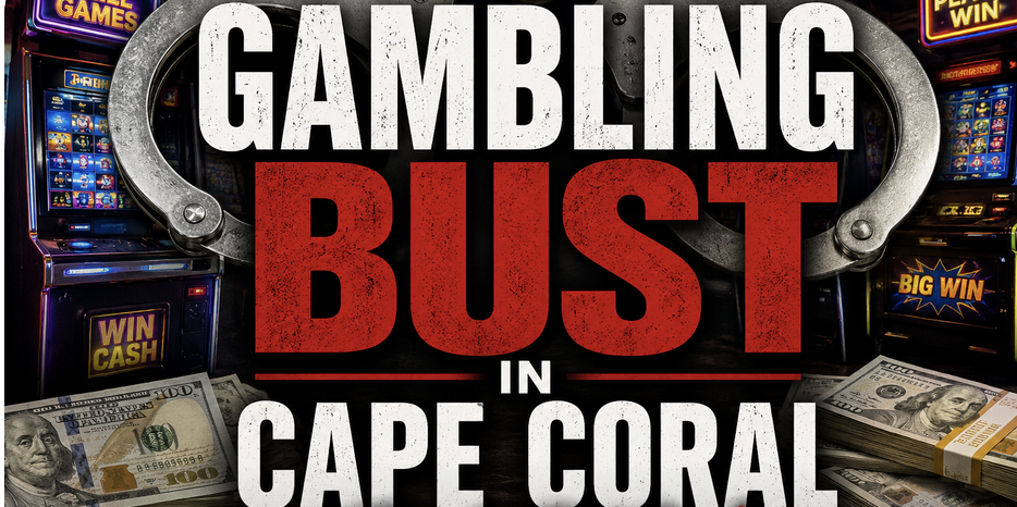 Gambling bust in Cape Coral, Florida