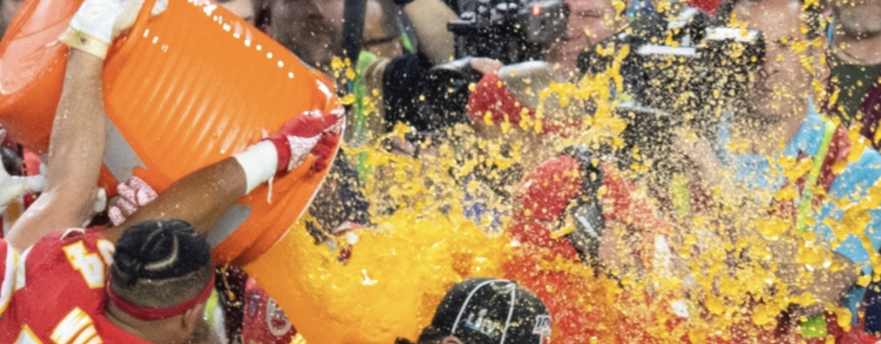 Gatorade bath orange color