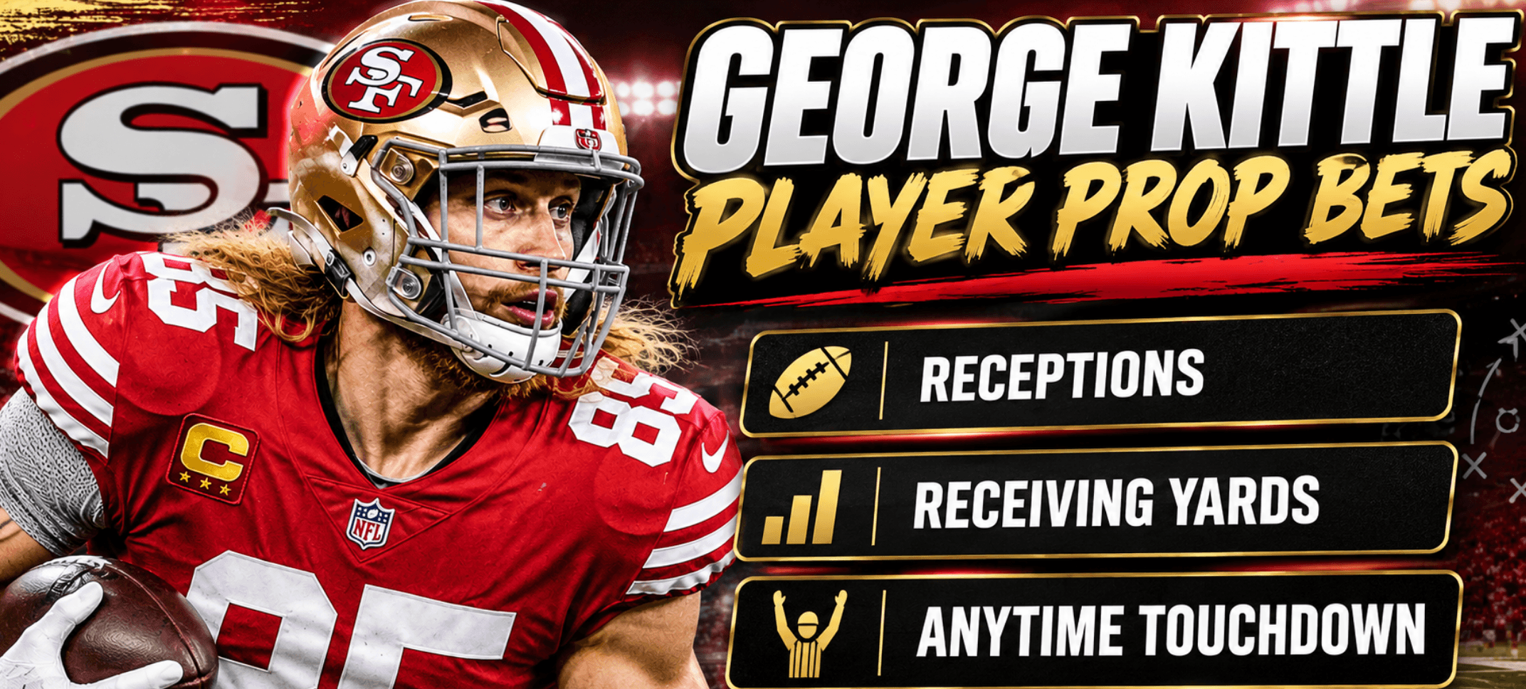 49ers vs. Falcons Touchdown Scorer Prop Bets Payouts: Bijan Robinson, Christian McCaffrey, George Kittle
