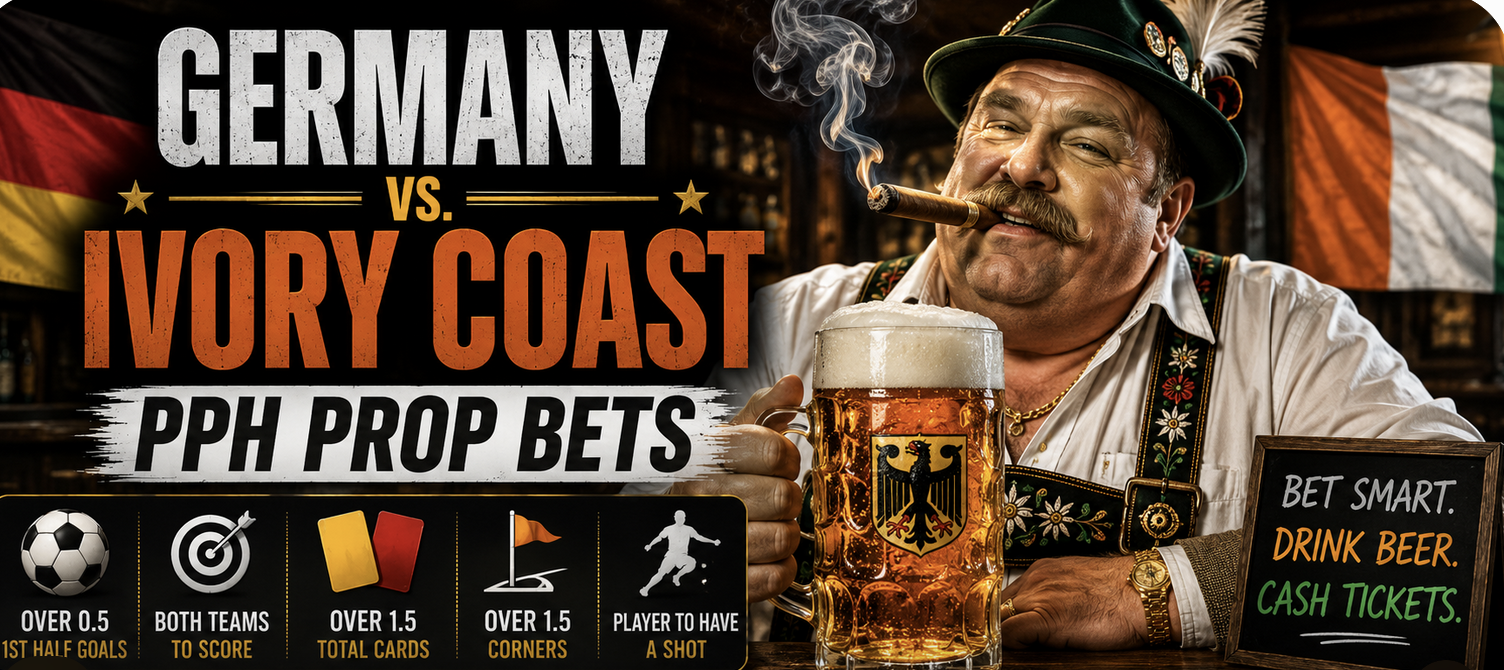PPH World Cup Game Prop Bets - Germany vs. Ivory Coast