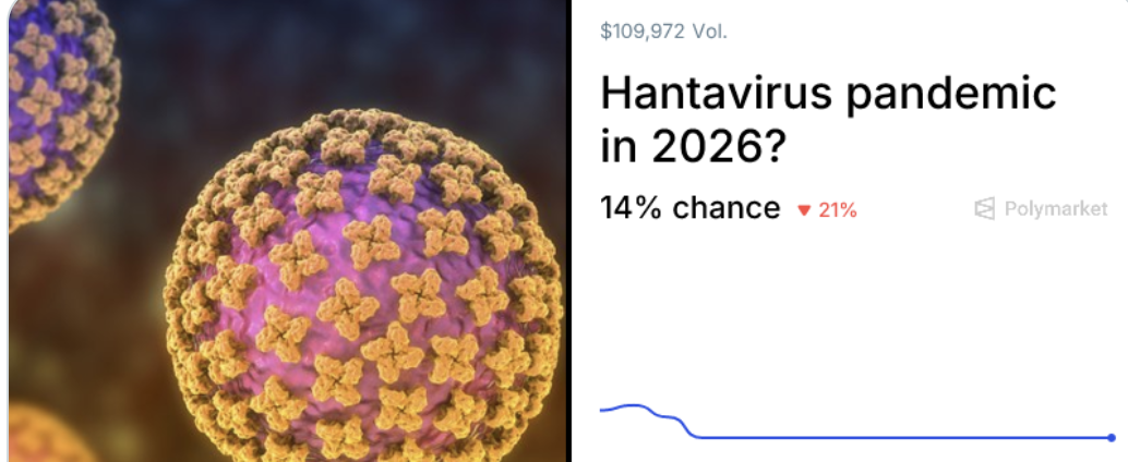 Polymarket Hantavirus 