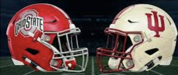Indiana vs. Ohio State helmets 