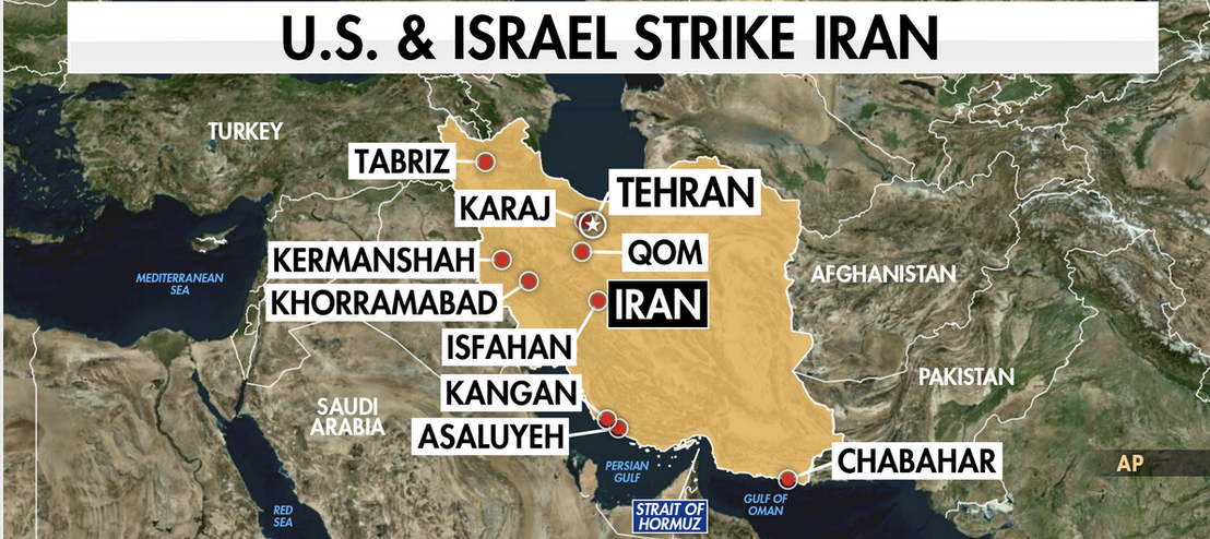 Iran strikes