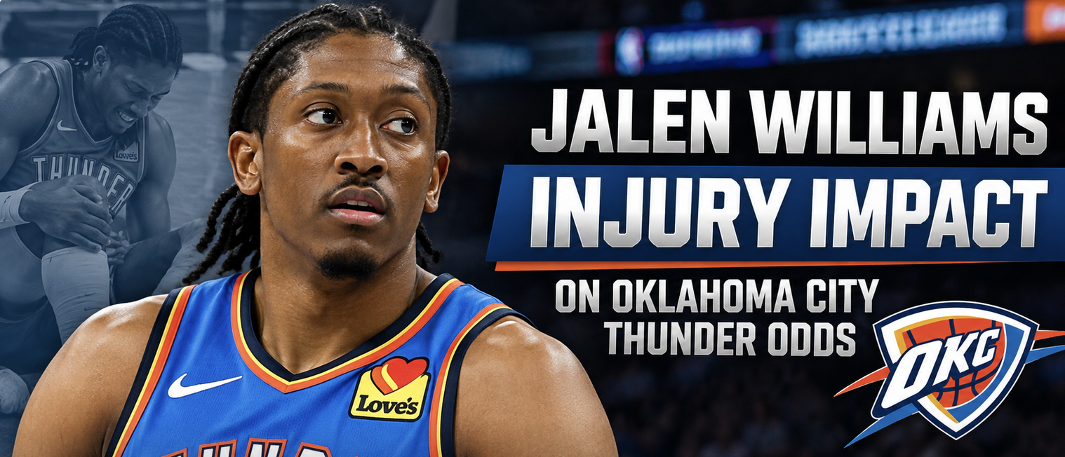 Jalen Williams Injury Impact on Oklahoma City Thunder Odds