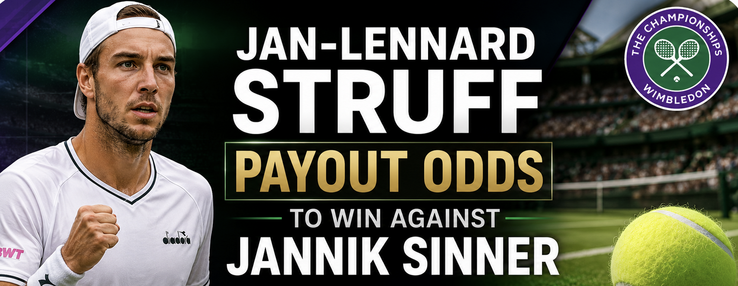 What Are the Payout Odds if Jan-Lennard Struff Wins Against Jannik Sinner?