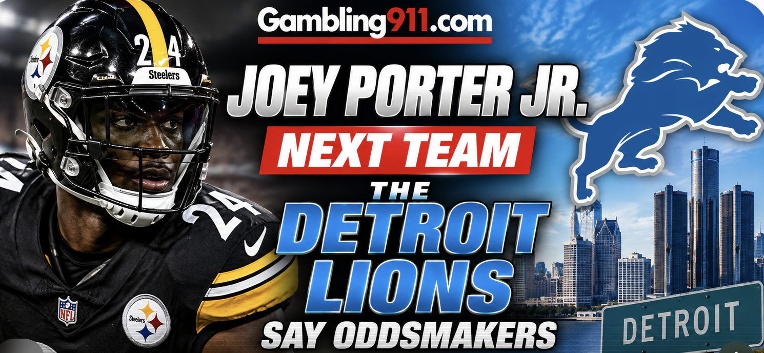Joey Porter Jr. Next Team the Detroit Lions Say Oddsmakers
