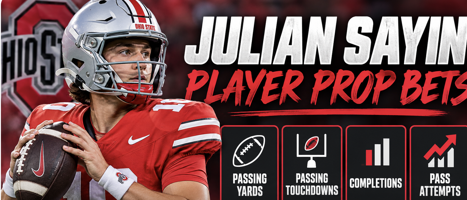 Julian Sayin Player Prop Bets vs. Indiana Hoosiers 
