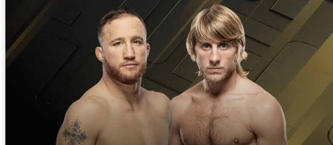Justin Gaethje and Paddy Pimblett
