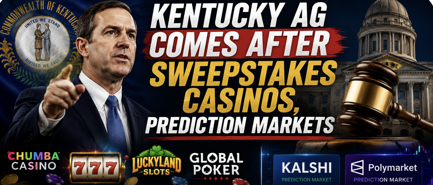 Kentucky AG Goes for the Trifecta Against Two Prediction Markets and Chumba Casino Parent