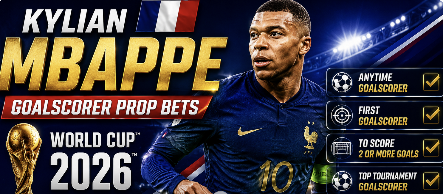 Kylian Mbappe Goalscorer Payout Odds – Paraguay v France  | World Cup 2026