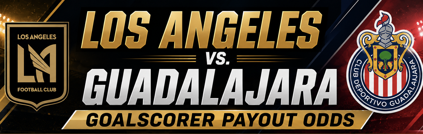 Los Angeles vs. Guadalajara Goalscorer Payout Odds: Armando Gonzalez, Denis Bouanga, Angel Sepulveda