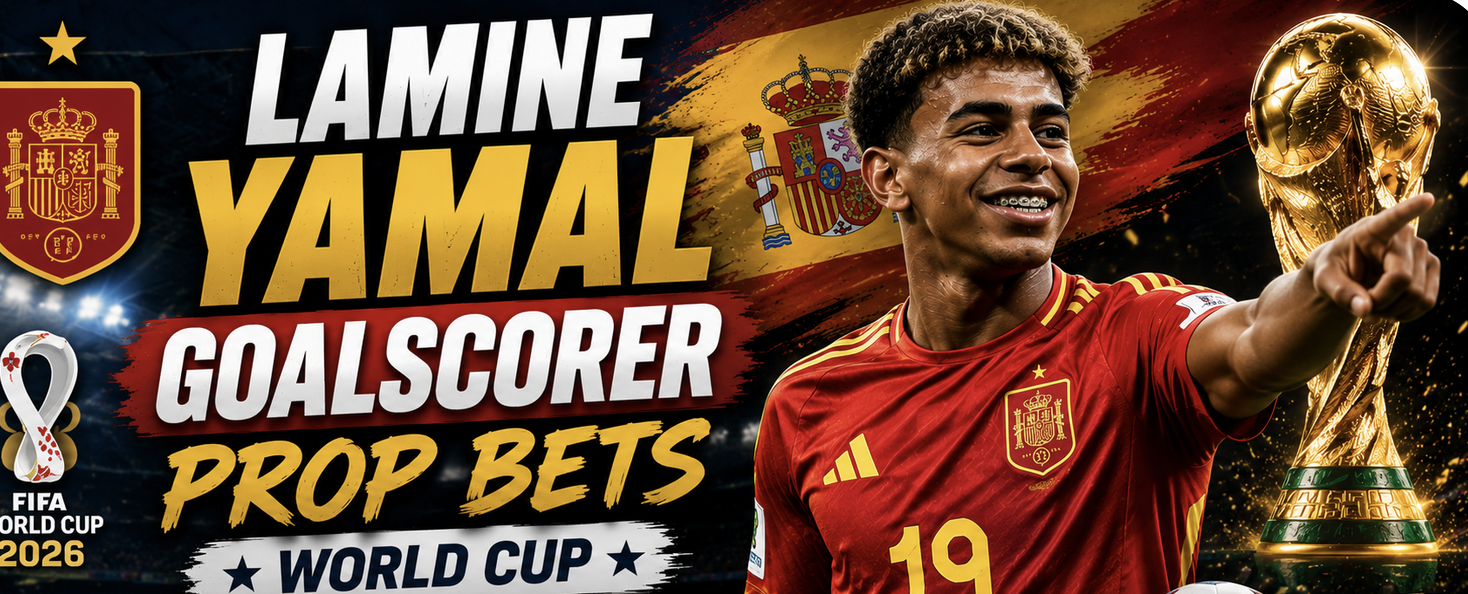 Lamine Yamal Goalscorer Payout Odds - Portugal vs. Spain - World Cup 2026