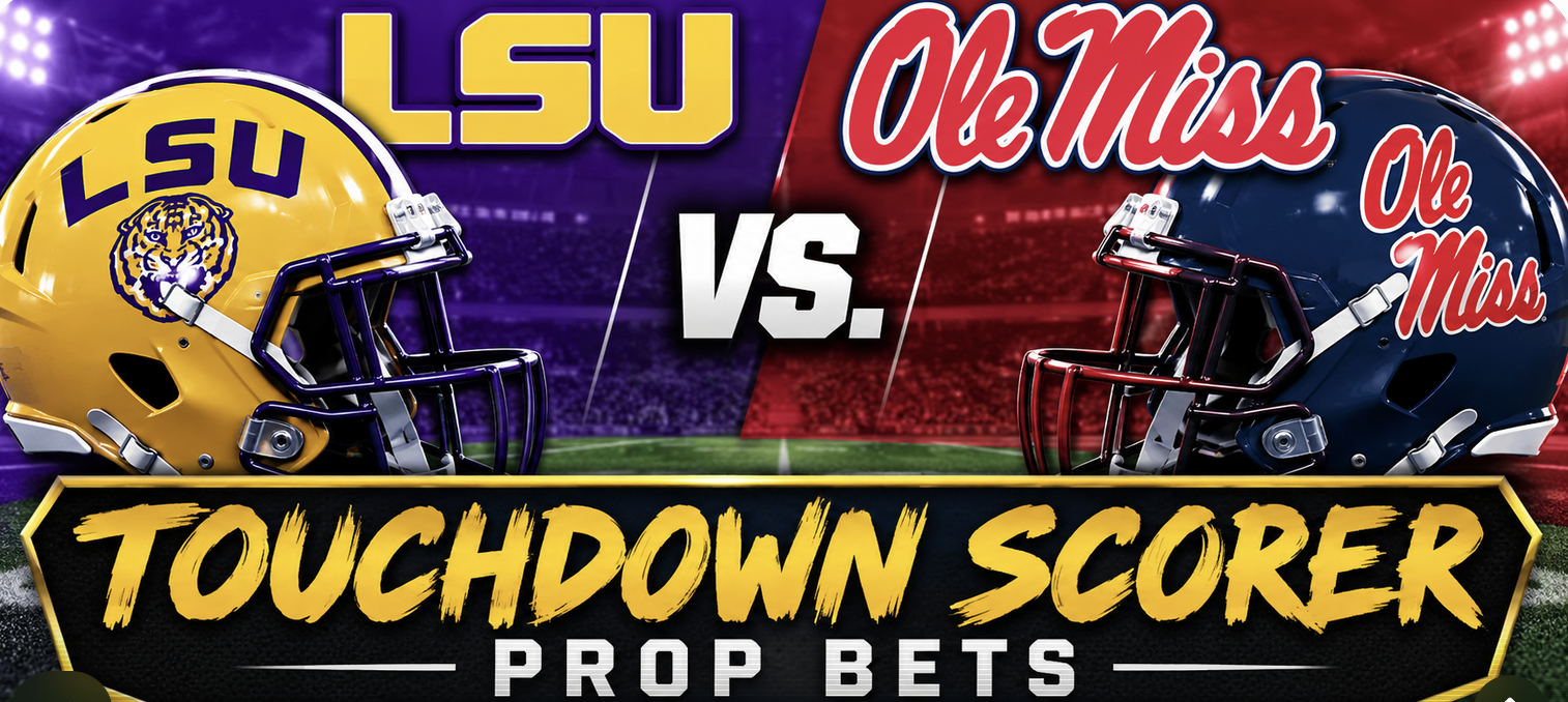 LSU vs. Ole Miss Touchdown Scorer Prop Bets: Dilin Jones, Kewan Lacy, Sam Leavitt