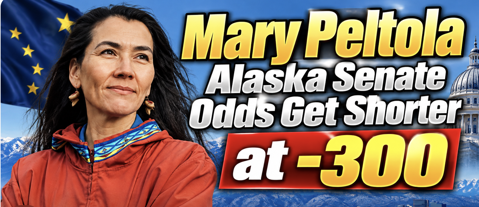Mary Peltola Alaska Senate Odds Get Shorter at -300