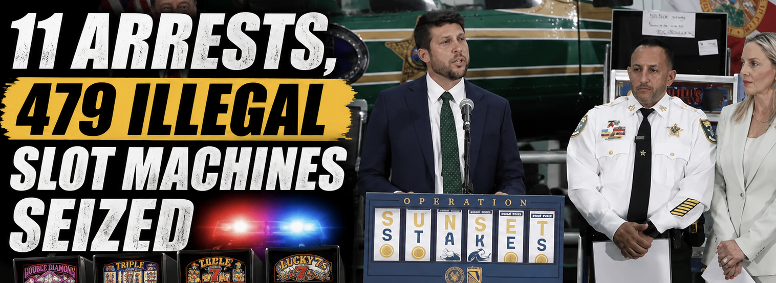 11 Arrested in Naples Florida Area Charged With Illegal Gambling, 81 Arrests so Far This Year