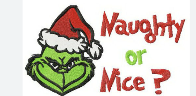 Naughty or nice Grinch