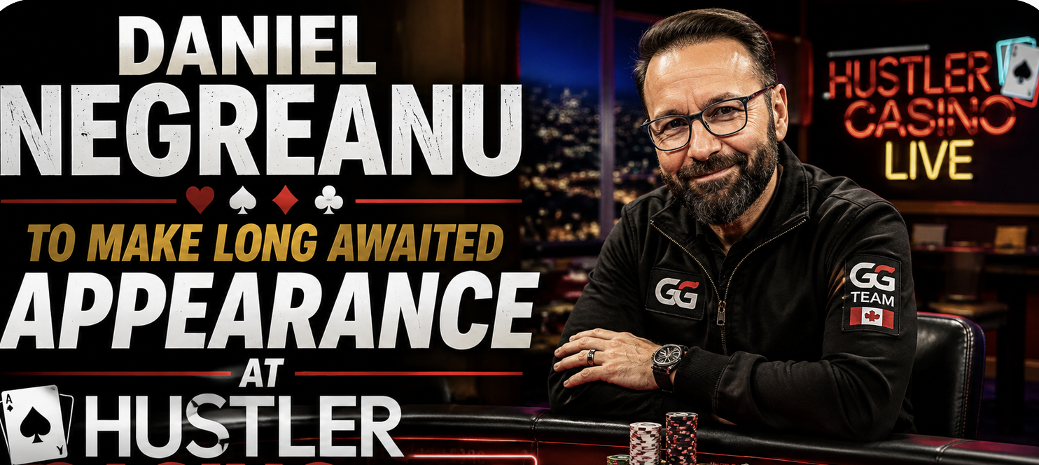 Poker Legend to Make Long Awaited Debut at Gardena, California's Hustler Casino Live
