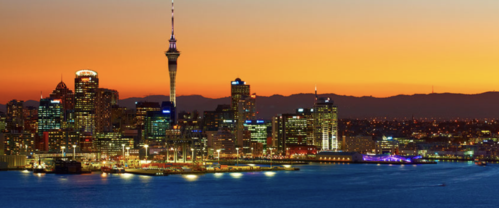 A New Zealand city skyline