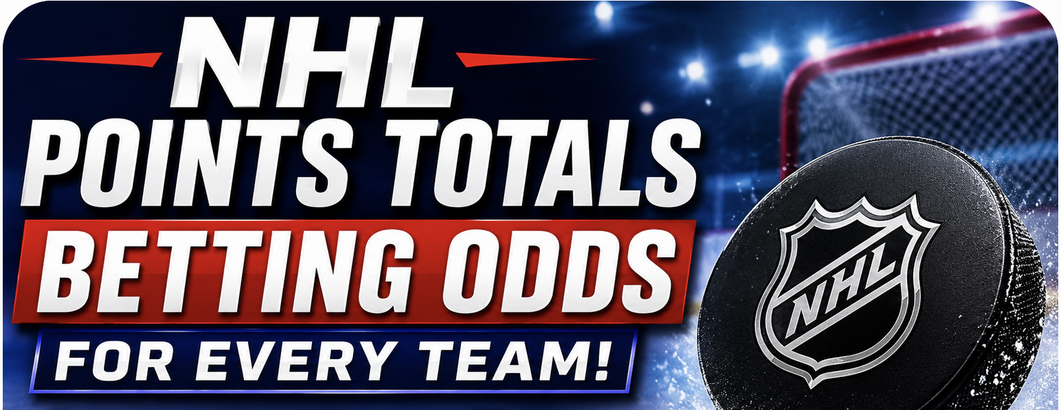 2026-27 NHL Points for Every Team Totals Betting Odds