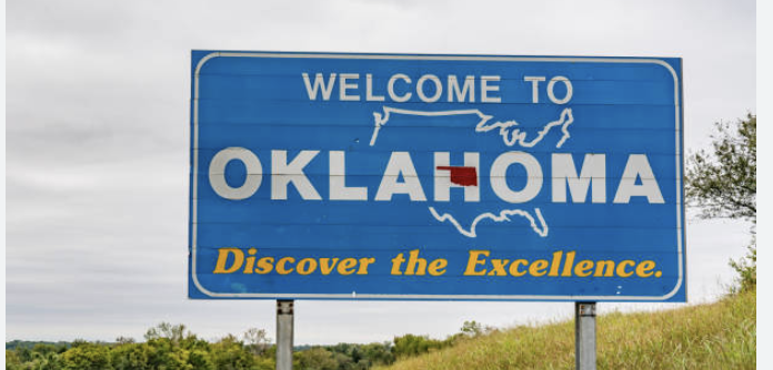 Oklahoma sign