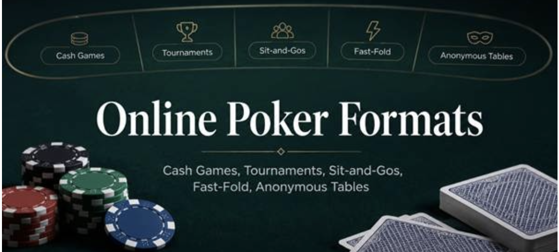 Online poker formats