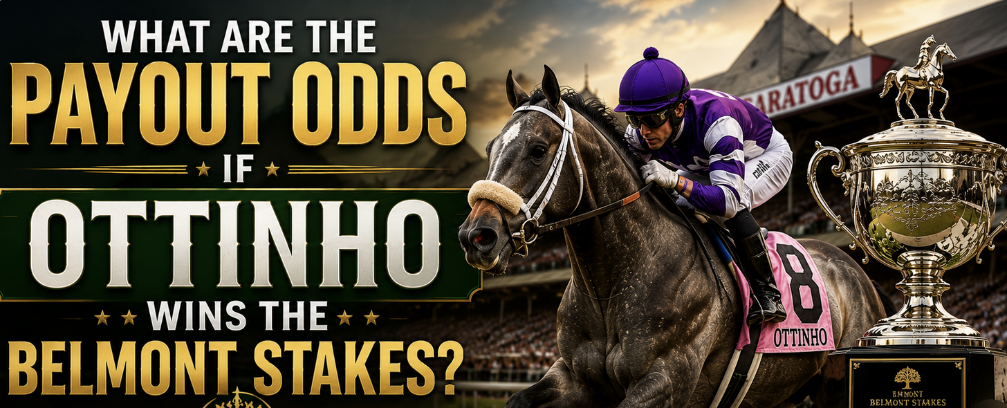 What Are the Payout Odds if Ottinho Wins the Belmont Stakes? 