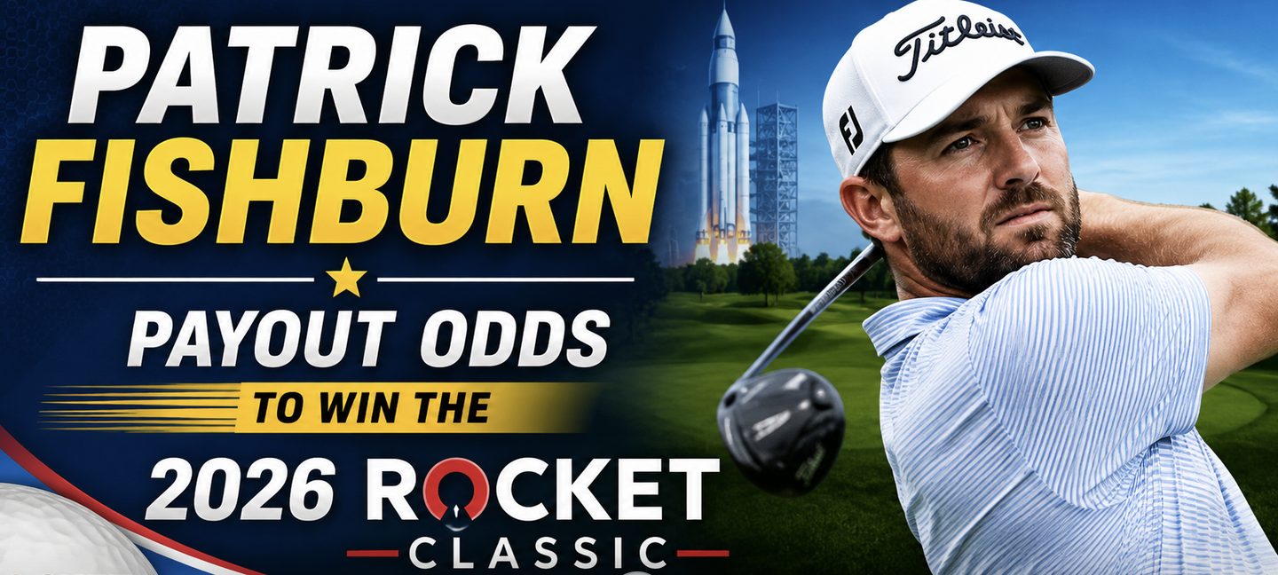 Patrick Fishburn Payout Odds to Win the 2026 Rocket Classic