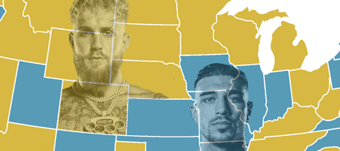 Map Shows America Picking Paul, But Odds Moving Toward Fury