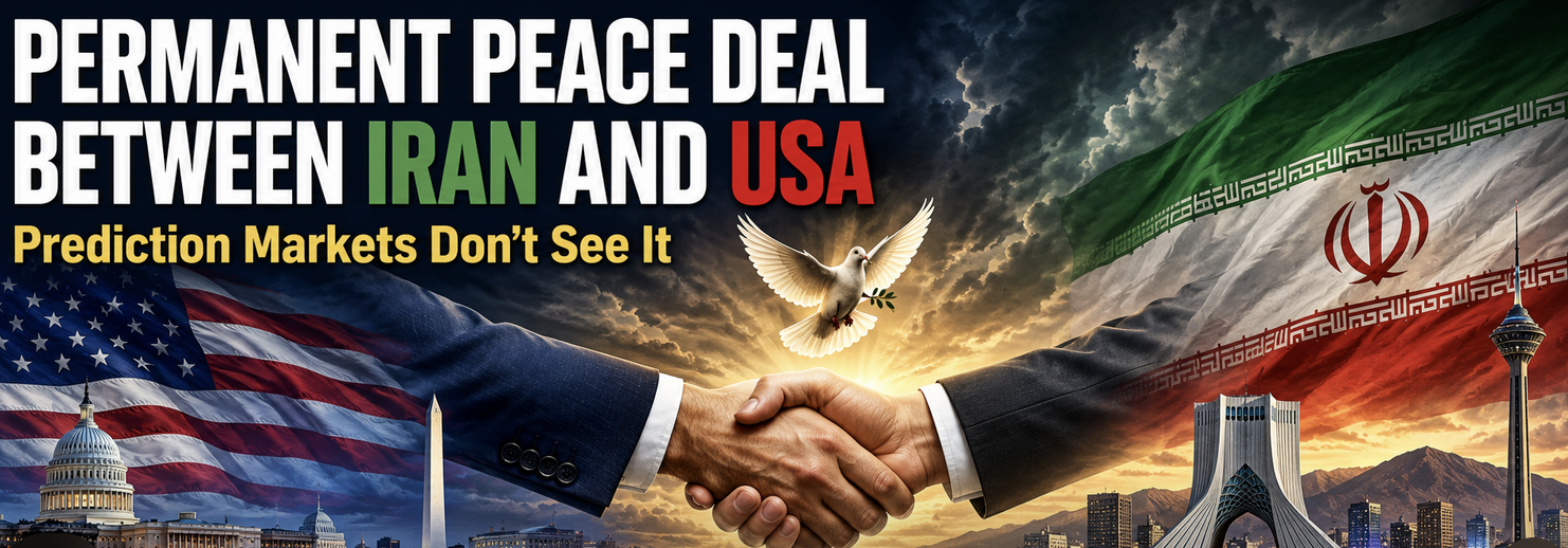Permanent peace deal between the U.S. and Iran prediction markets