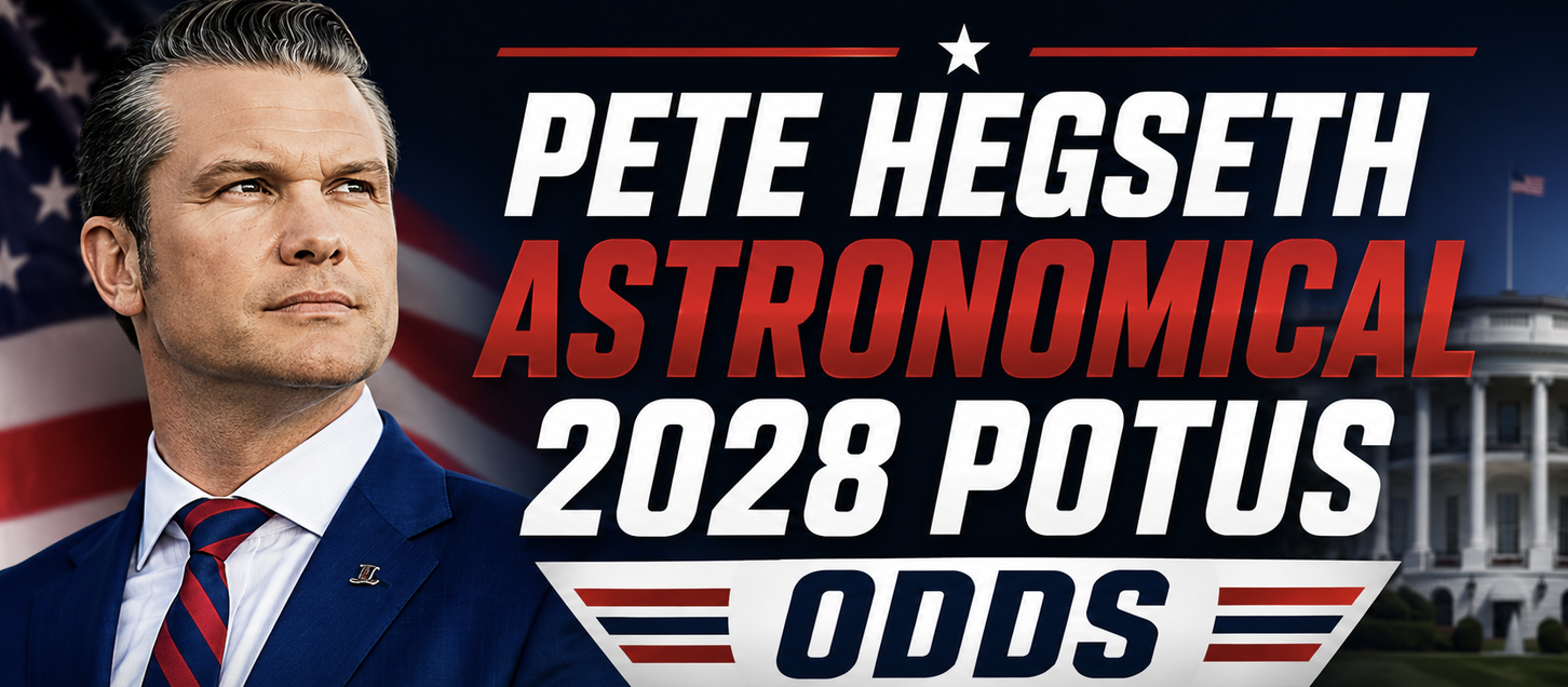 Pete Hegseth Pays Out $15,000 on a $100 Bet for 2028 U.S. Election Odds