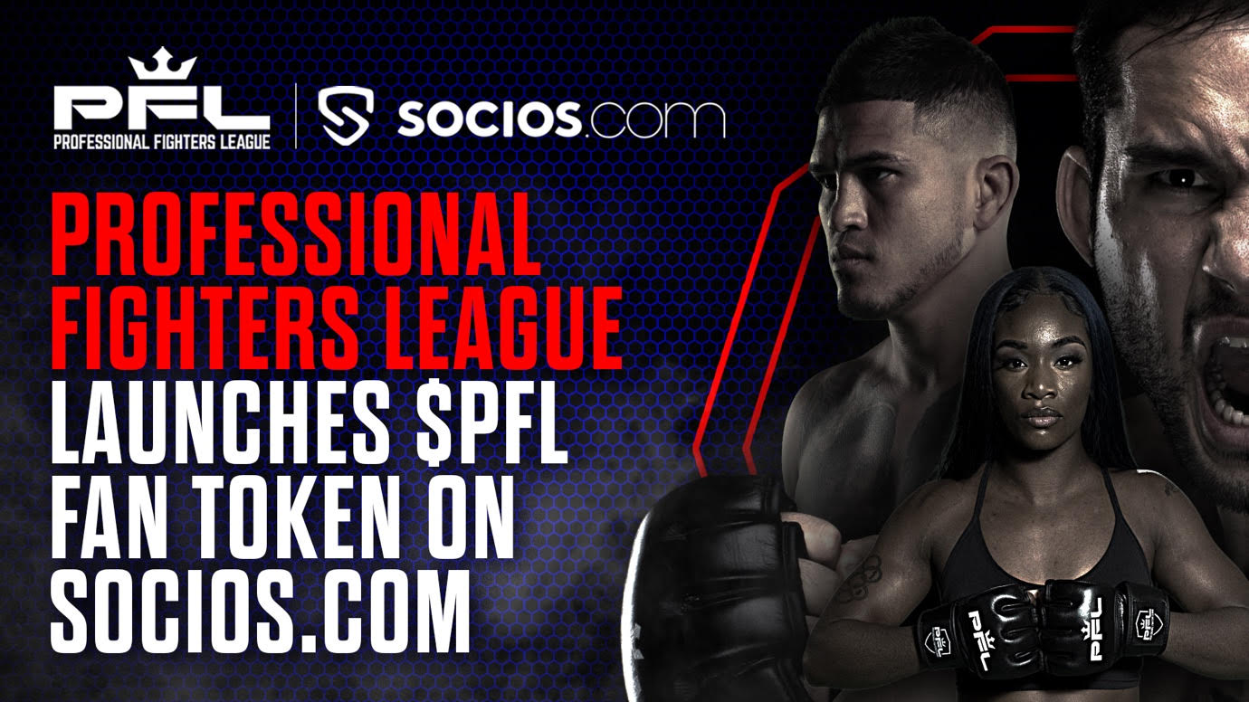 Professional Fighters League Launch $PFL Fan Token on Socios.com 