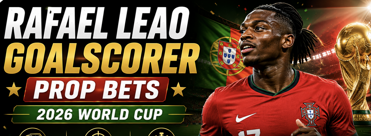 What Are the Payout Odds for Rafael Leao First, Anytime Goalscorer Prop Bet: Portugal vs. Congo?