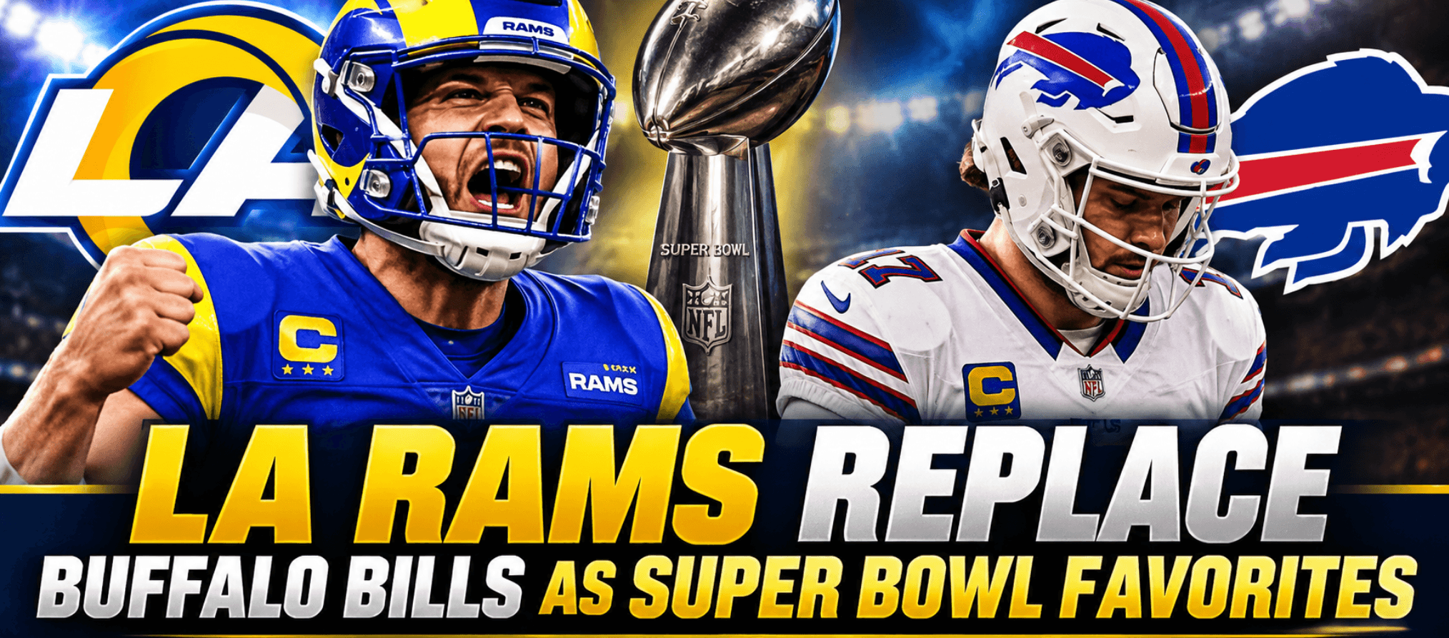 LA Rams Replace Buffalo Bills as Super Bowl Favorites