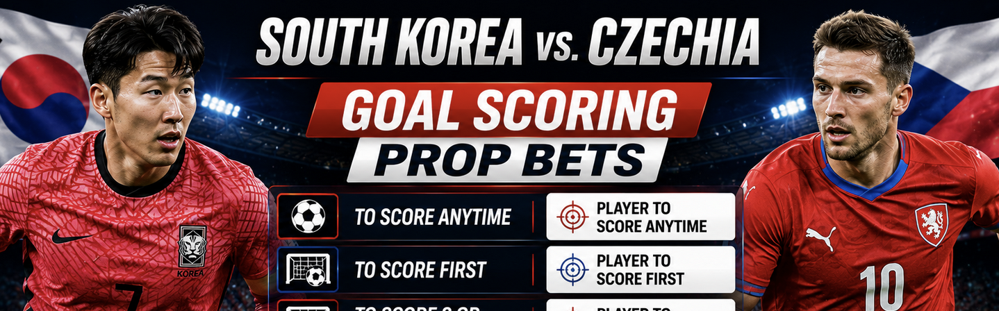 World Cup South Korea vs Czechia Betting Markets: First, Anytime Goal Scorer Prop Bets: Patrik Schick, Son Heung-Min 