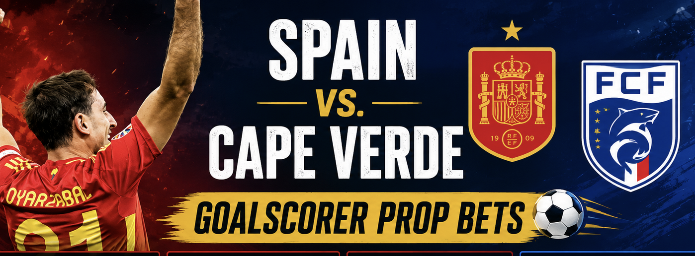 First, Anytime Goalscorer Spain vs. Cape Verde: Mikel Oyarzabal, Ferran Torres, Alex Baena