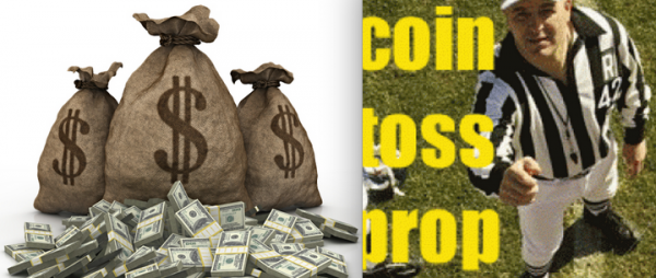Super Bowl LII Warm Up Props - The Coin Toss