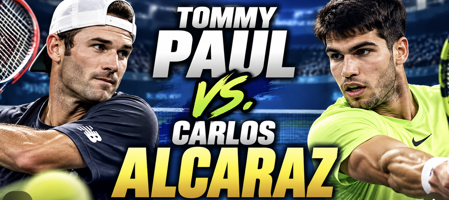Tommy Paul v Carlos Alcaraz Betting Markets - ATP Vienna 2026
