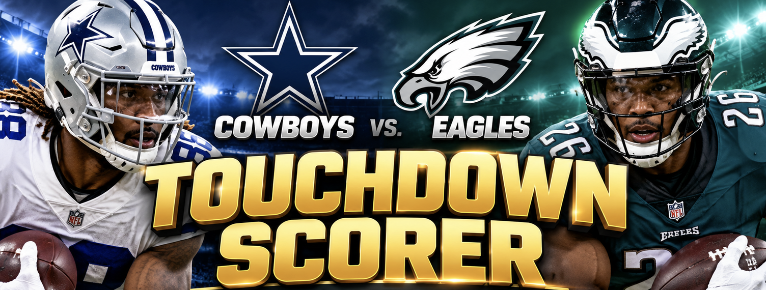 Cowboys Eagles Touchdown Scorer Prop Bets Tonight MNF: Javonte Williams, Saquon Barkley, CeeDee Lamb