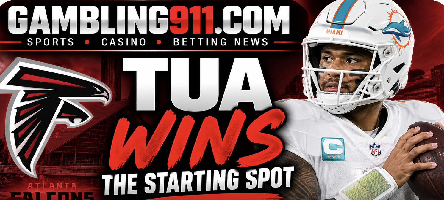 Atlanta Falcons 2026 Win Total Still 5.5 as Team Announces Tua Tagovailoa as Starting Quarterback
